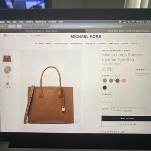 Michael Kors Mercer large tote bag